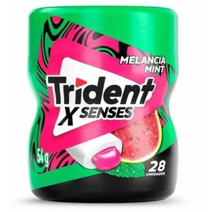 TRIDENT X SENSES MELANCIA 28 UNIDADES 54g MONDELEZ BRASIL