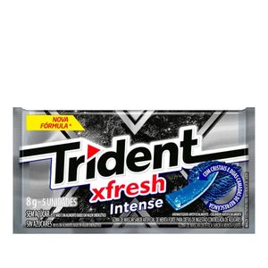 TRIDENT FRESH INTENSE 5 UNIDADES 8g KRAFT FOODS