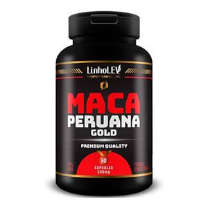 MACA PERUANA GOLD 500mg 60 CÁPSULAS LINHO LEV