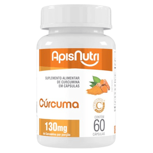 CÚRCUMA 130mg  60  CÁPSULAS APISNUTRI