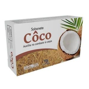 SABONETE DE COCO ANTI CASPA 90 GR AROME