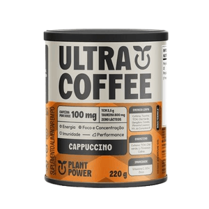 ULTRACOFFEE SABOR CAPPUCCINO 220g PLANT POWER