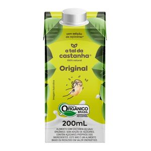 BEBIDA DE CASTANHA DE CAJU ORIGINAL 200ml A TAL DA CASTANHA