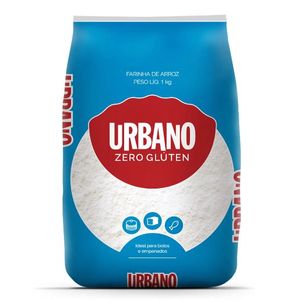FARINHA DE ARROZ ZERO GLÚTEN 1Kg  URBANO