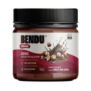 CREME DE AVELÃ ZERO SABOR CACAU 150g BENDU