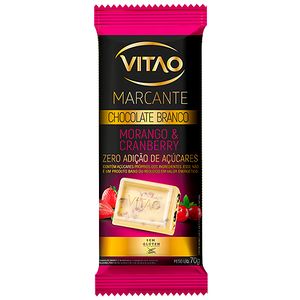 CHOCOLATE BRANCO MARCANTE ZERO AÇÚCAR 70g VITAO