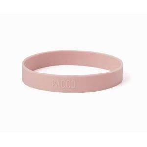 ANEL DE SILICONE ROSE METALIZADO PACCO