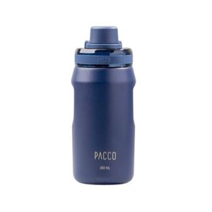 GARRAFA TÉRMICA EM INOX VYTA MARINHO 350ml PACCO