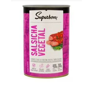SALSICHA VEGETAL 300g SUPERBOM