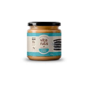 PASTA CASTANHA DE CAJU COM COOKIES E CREAM 205g VITANUTS