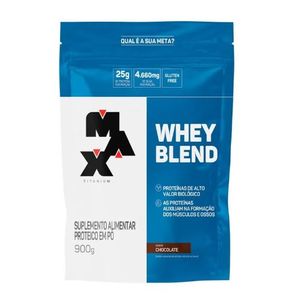 WHEY BLEND SABOR CHOCOLATE 900g MAX TITANIUM