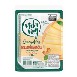 QUEIJO DE CASTANHA DE CAJU MUSSARELA 150g VIDA VEG