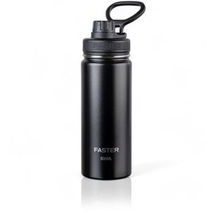 GARRAFA TERMICA BLACK TRITAN 500 ML FAST