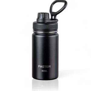 GARRAFA TERMICA BLACK TRITAN 350 ML FAST