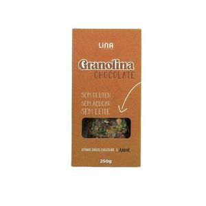 GRANOLA LINA DOCE SABOR CHOCOLATE 250g HEALTHY FOOD