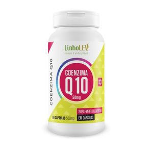 COENZIMA Q10 500mg 60 CÁPSULAS LINHO LEV