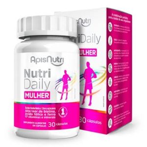 NUTRIDAILY MULHER 30 CÁPSULAS APISNUTRI