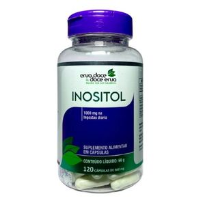 INOSITOL 500mg 120 CÁPSULAS  ED&DE LINHO LEV