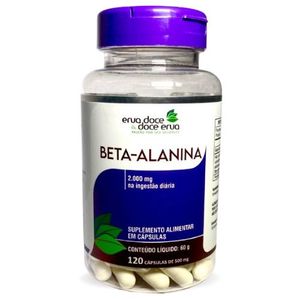 BETA ALANINA 500mg 120 CÁPSULAS ED&DE LINHO LEV