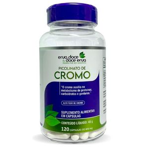 PICOLINATO DE CROMO 1400mg 120 CÁPSULAS ED&DE LINHO LEV