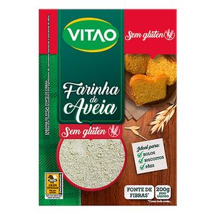 FARINHA DE AVEIA SEM GLÚTEN 170g VITAO