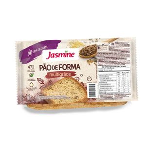PÃO MULTIGRÃOS SEM GLÚTEN 350g JASMINE