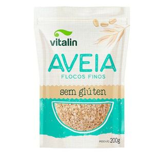 AVEIA EM FLOCOS FINOS SEM GLÚTEN  200g VITALIN