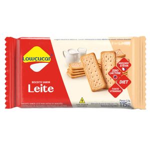 BISCOITO DE LEITE ZERO 115g LOWÇUCAR