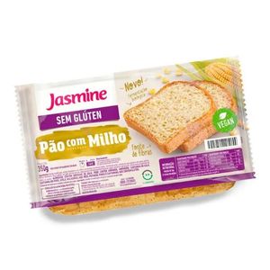 PÃO COM MILHO SEM GLÚTEN 350g JASMINE