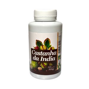 CASTANHA DA ÍNDIA 500mg 120 CÁPSULAS MAX ERVAS