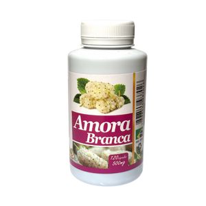 AMORA BRANCA 500mg 120 CÁPSULAS MAX ERVAS