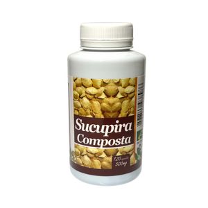 SUCUPIRA COMPOSTA 500mg 120 CÁPSULAS MAX ERVAS