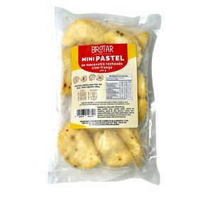 MINI PASTEL DE MACAXEIRA COM FRANGO 300g BROTAR