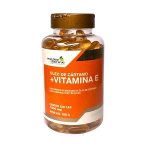ÓLEO DE CARTAMO+VITAMINA E 1400mg 120 CÁPSULAS ED&DE LINHO LEV