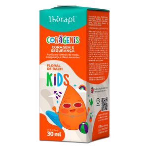 CORAGENIS CORAGEM E SEGURANÇA KIDS 30ml FLORAL THERAPI