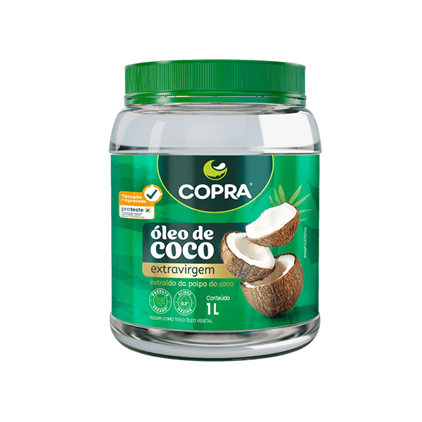 OLEO DE COCO EXTRA VIRGEM 1L COPRA