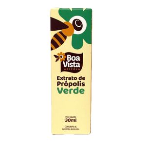 EXTRATO DE PRÓPOLIS VERDE 30ml BOA VISTA