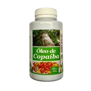 ÓLEO DE COPAÍBA 500mg 60 CÁPSULAS MAX ERVAS